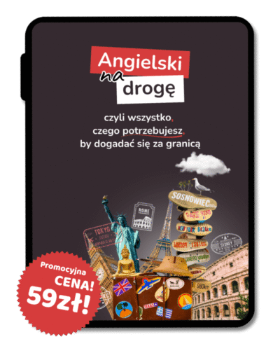 Angielski na drogę, okładka.